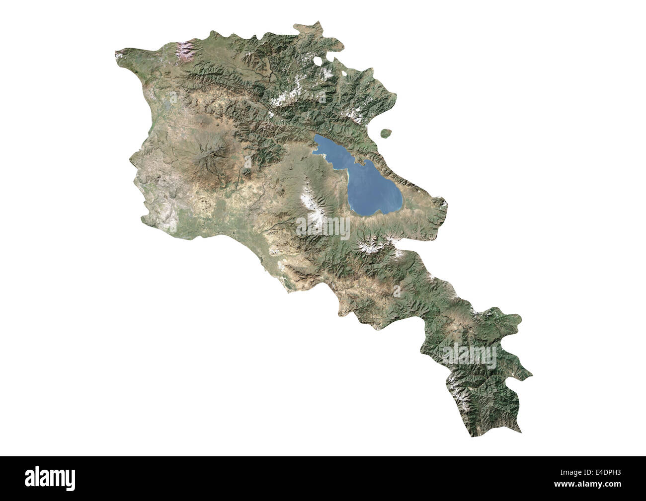 Armenia aerial view map hi-res stock photography and images - Alamy