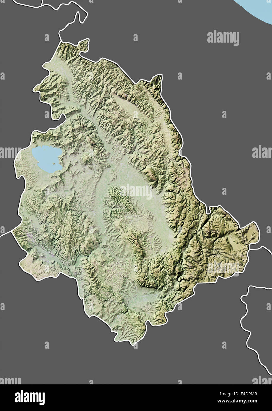 Mappa delle regioni del Colorado