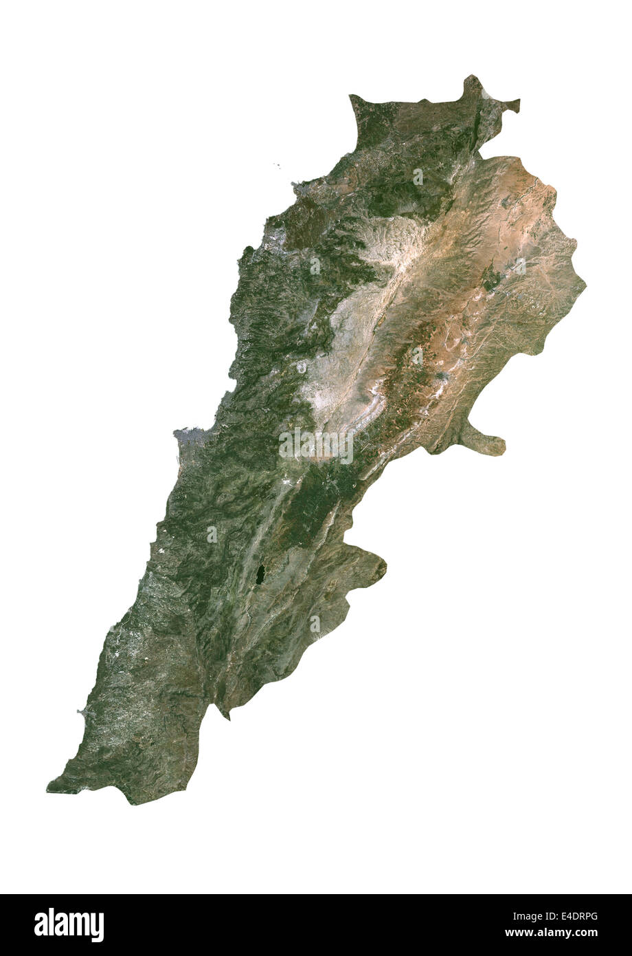 Lebanon Satellite Image E4DRPG 