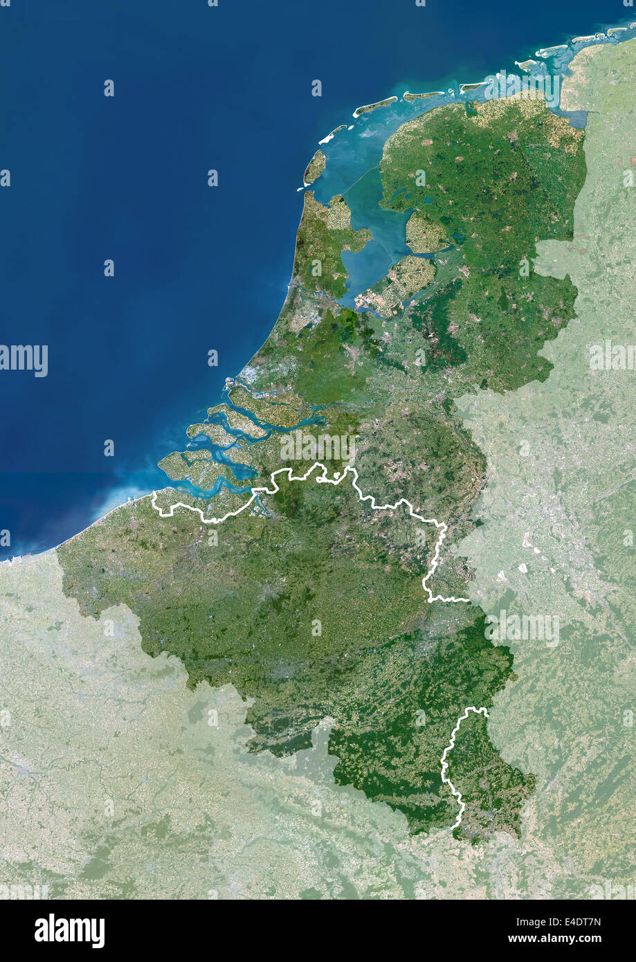 Map of netherlands and belgium hi-res stock photography and images - Alamy