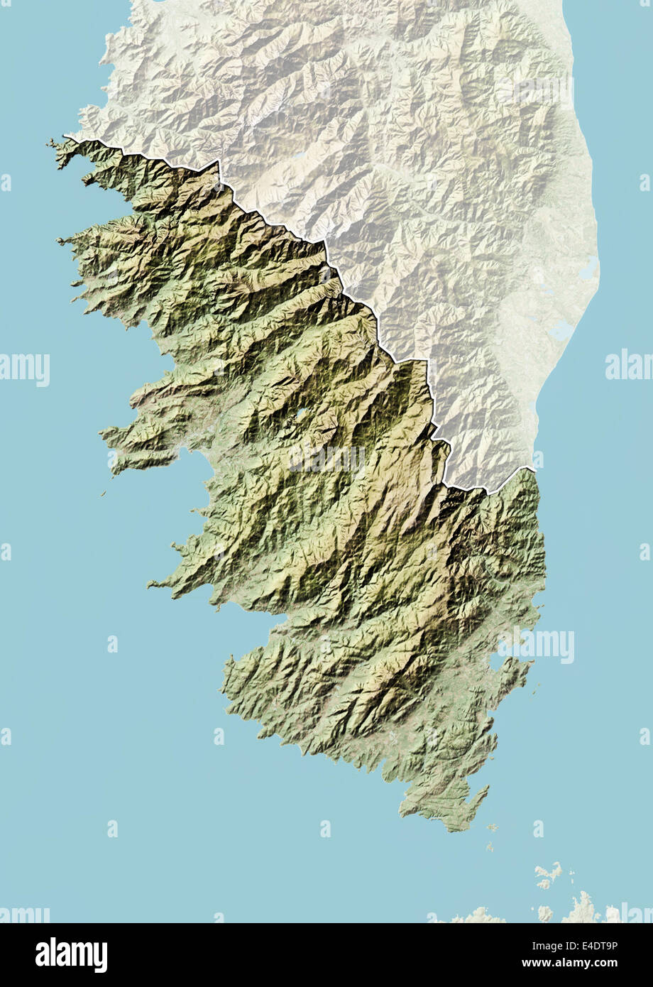 Page 2 Corse Map High Resolution Stock Photography And Images Alamy