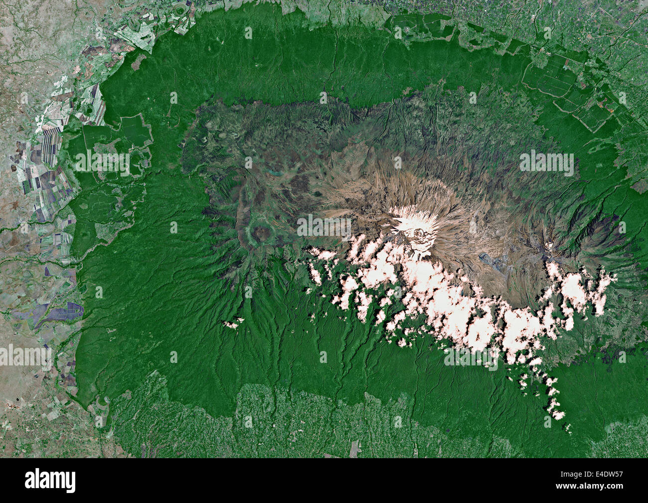 Africa tanzania map hi-res stock photography and images - Alamy