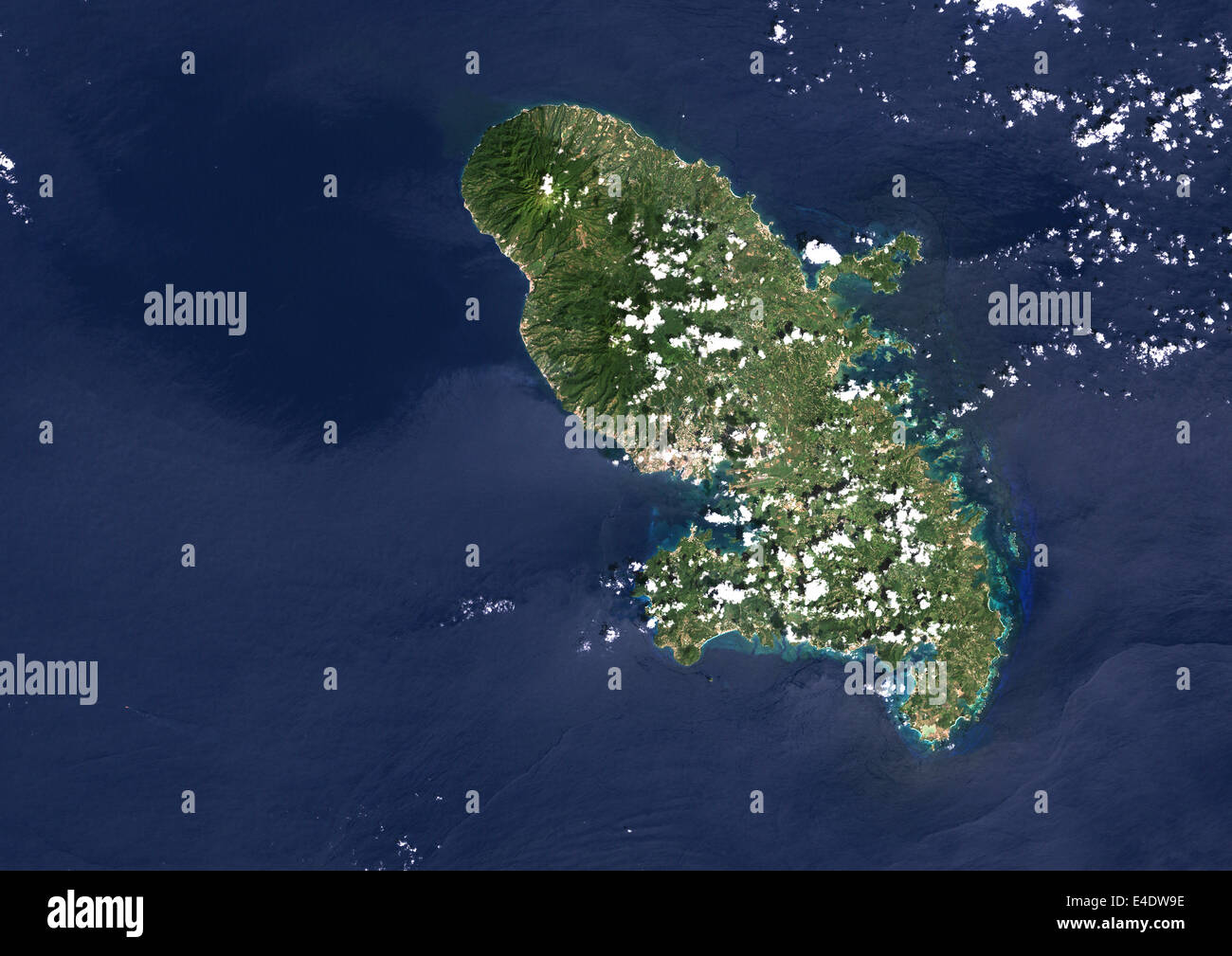 Mount Pelee Map