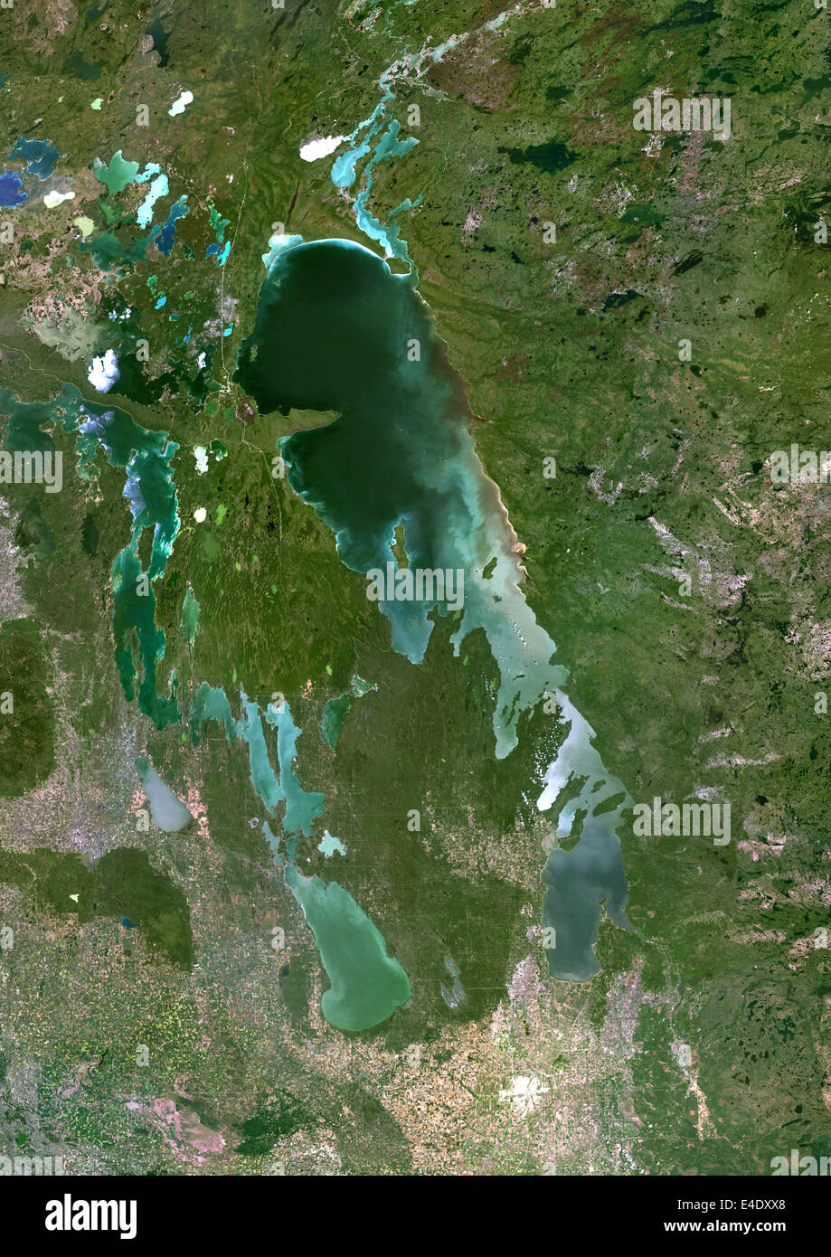 Lake Winnipeg, Canada, True …