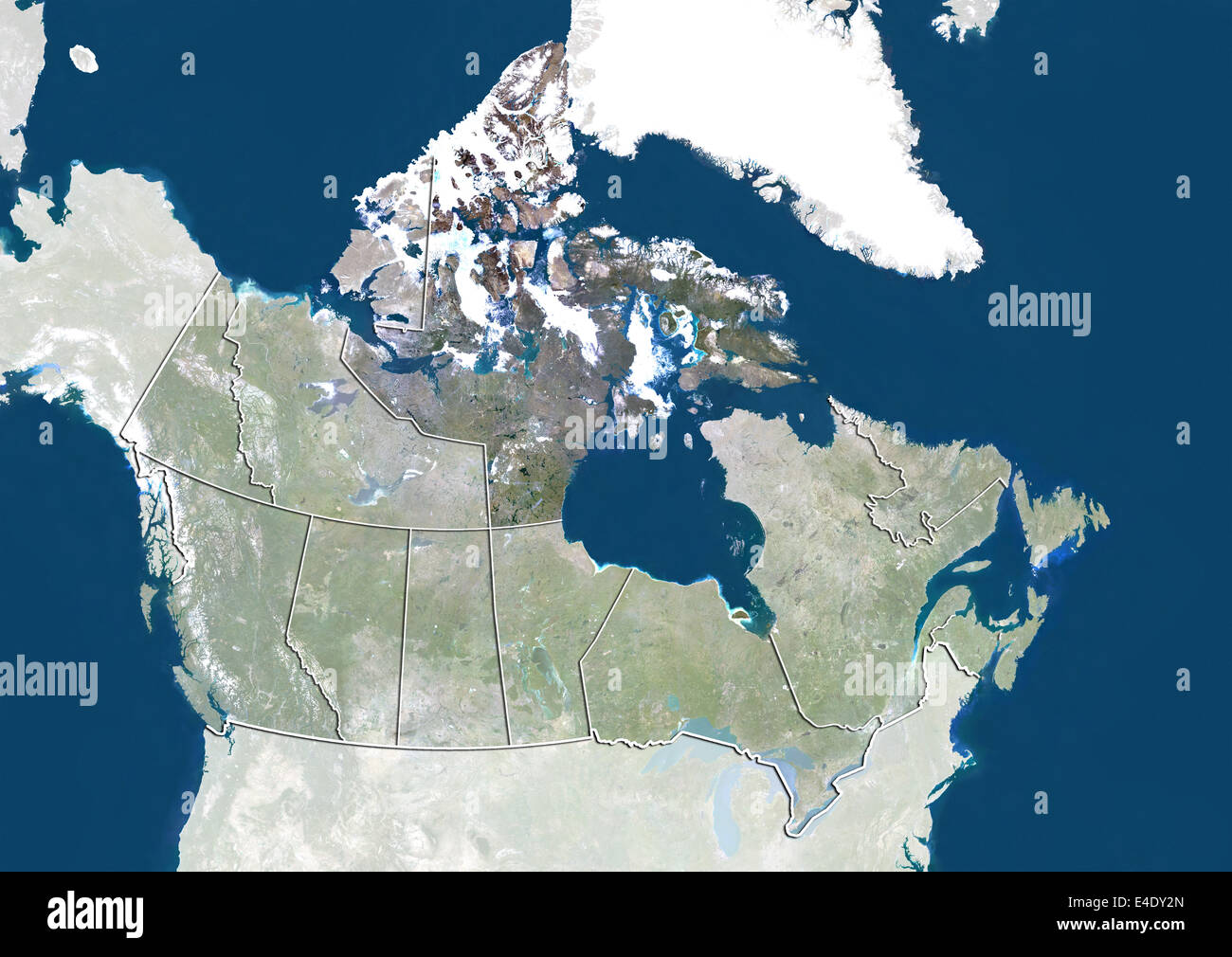 Nunavut canada map hi-res stock photography and images - Alamy