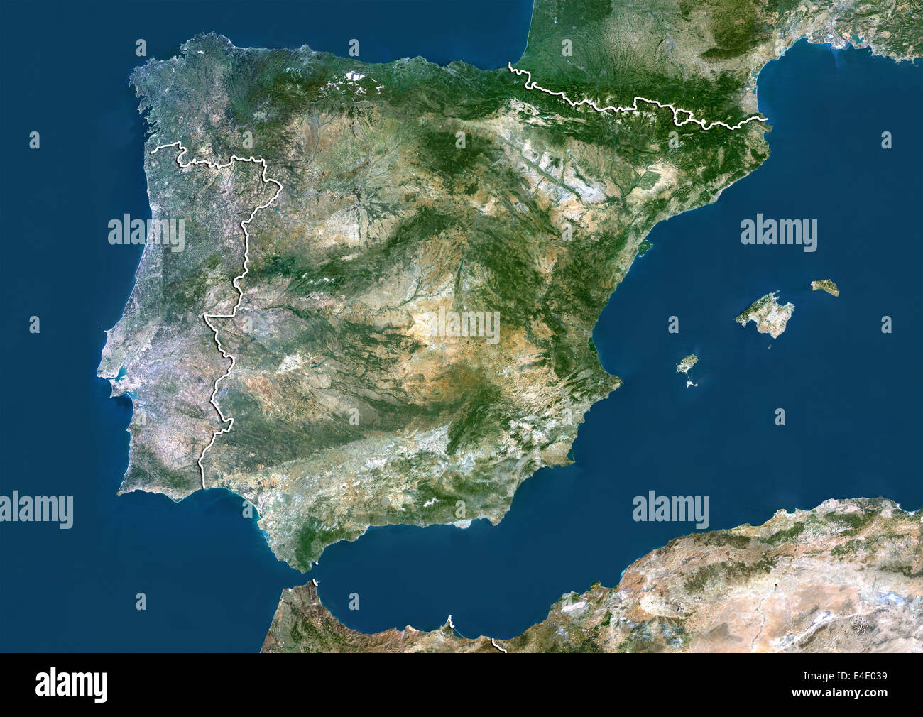 Map of portugal and islands hi-res stock photography and images - Alamy