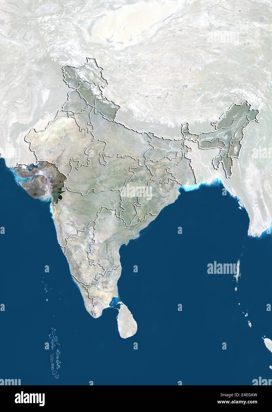 Gujarat map hires stock photography and images Alamy