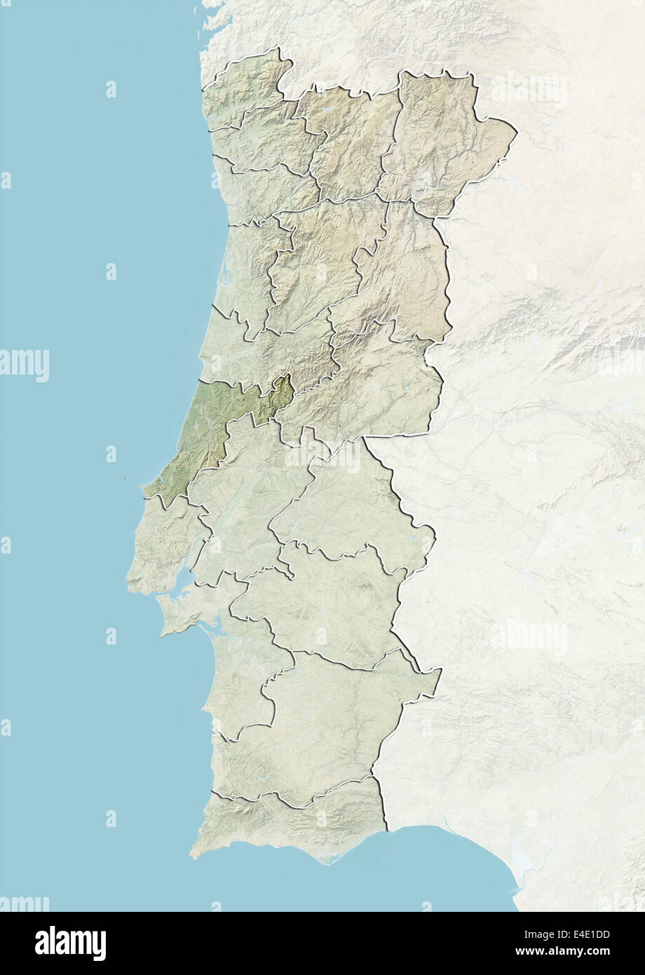 Leiria map hires stock photography and images Alamy