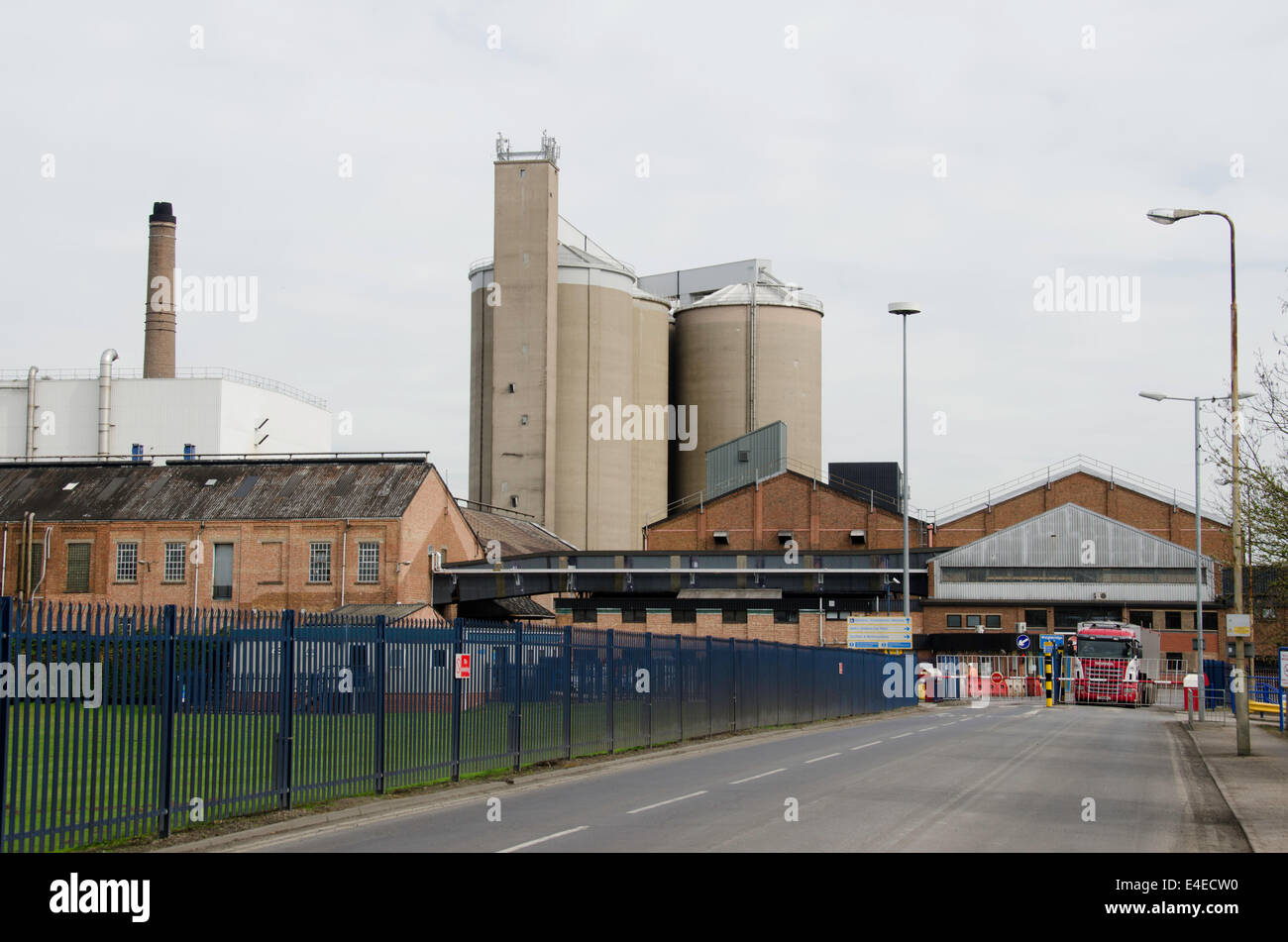 British Sugar factory Stock Photo