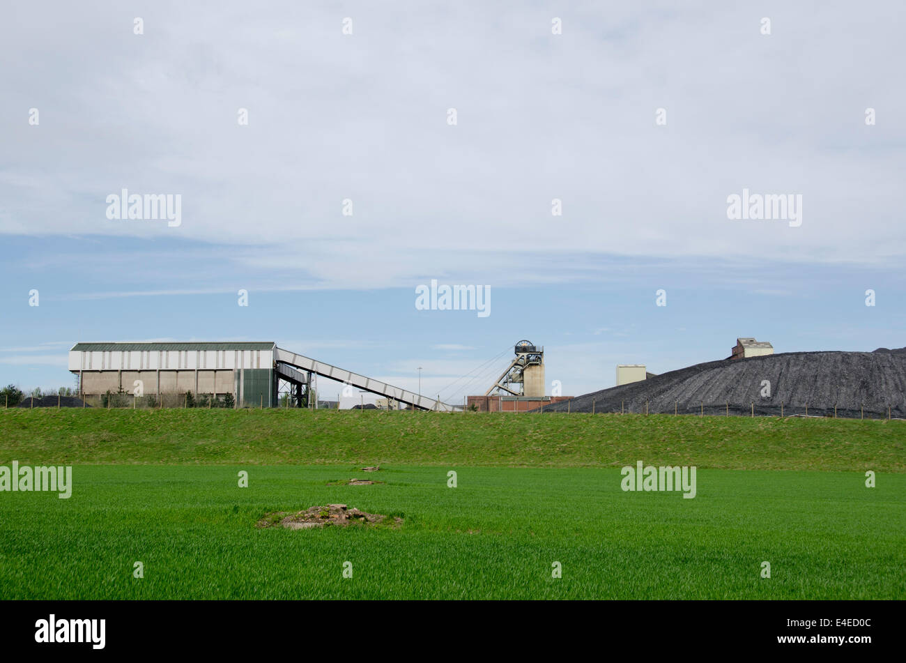 Thoresby Colliery near Ollerton, Notts Stock Photo