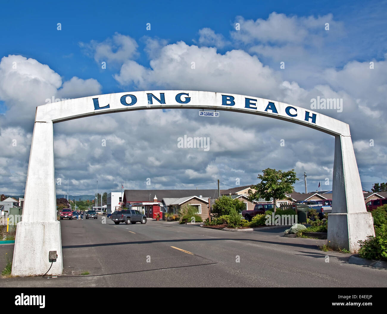 This is the sign to Long Beach, Washington, the longest beach in