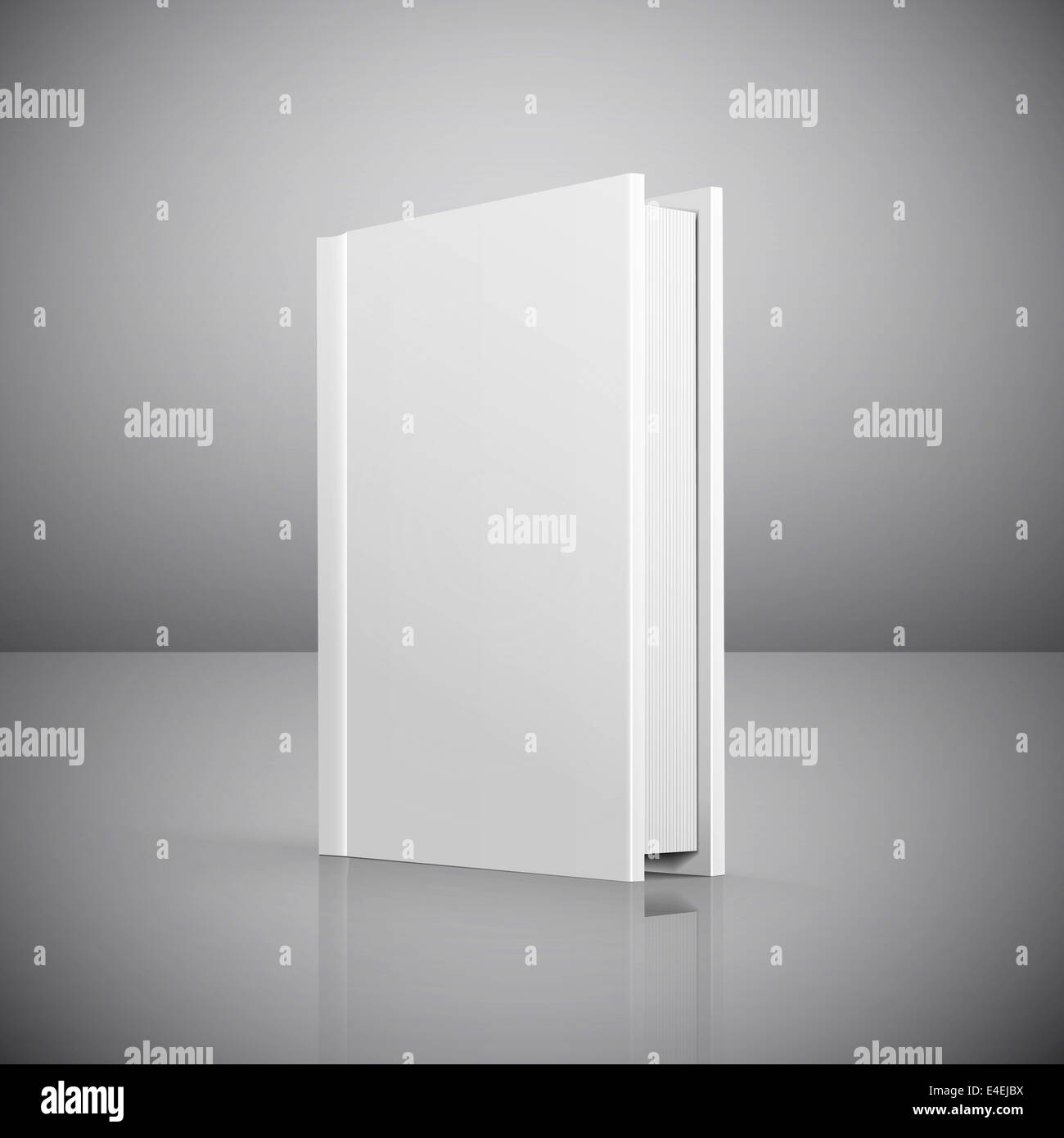 Blank book cover Stock Photo Alamy