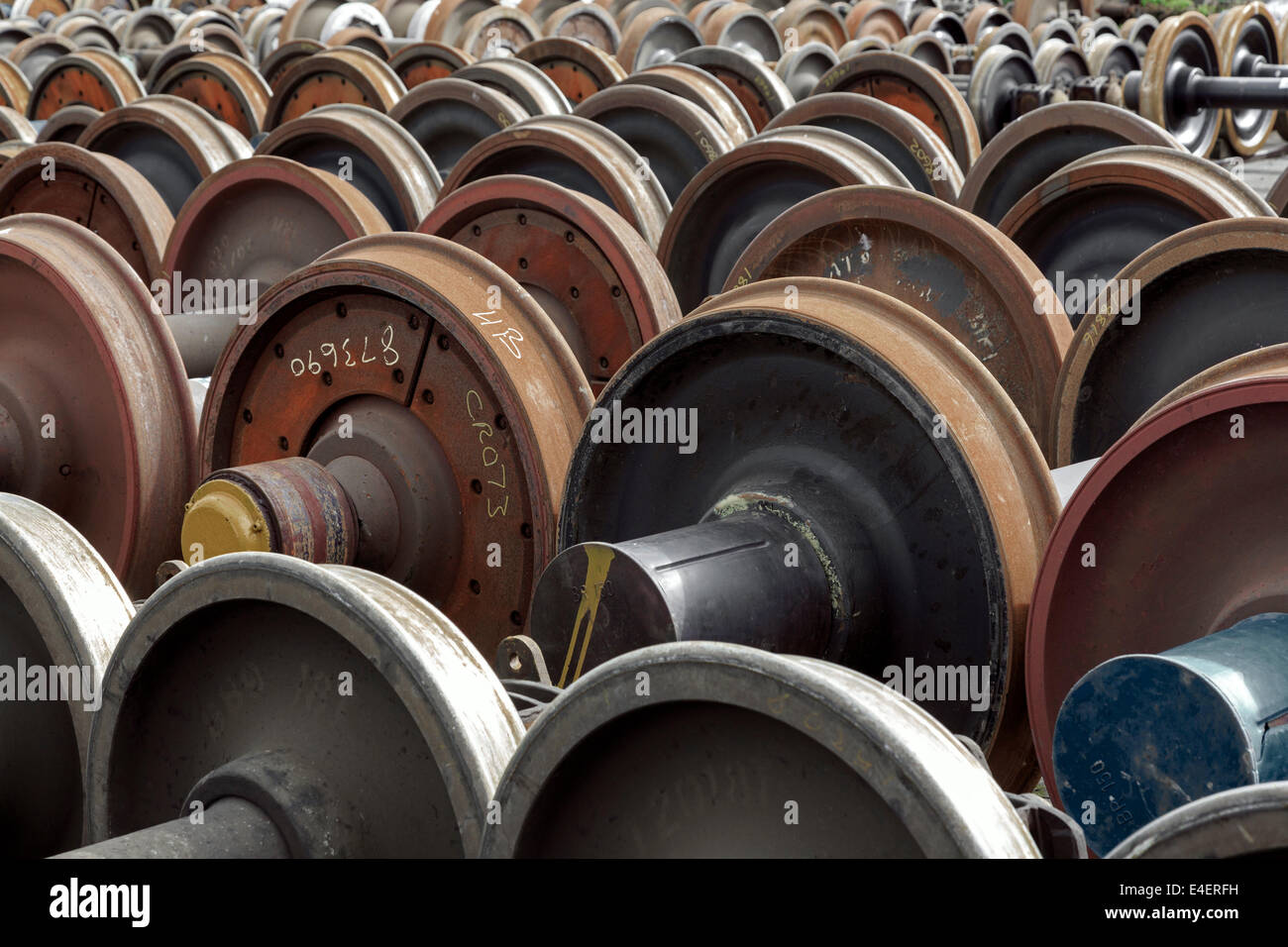 Rail wheels and axle hires stock photography and images Alamy