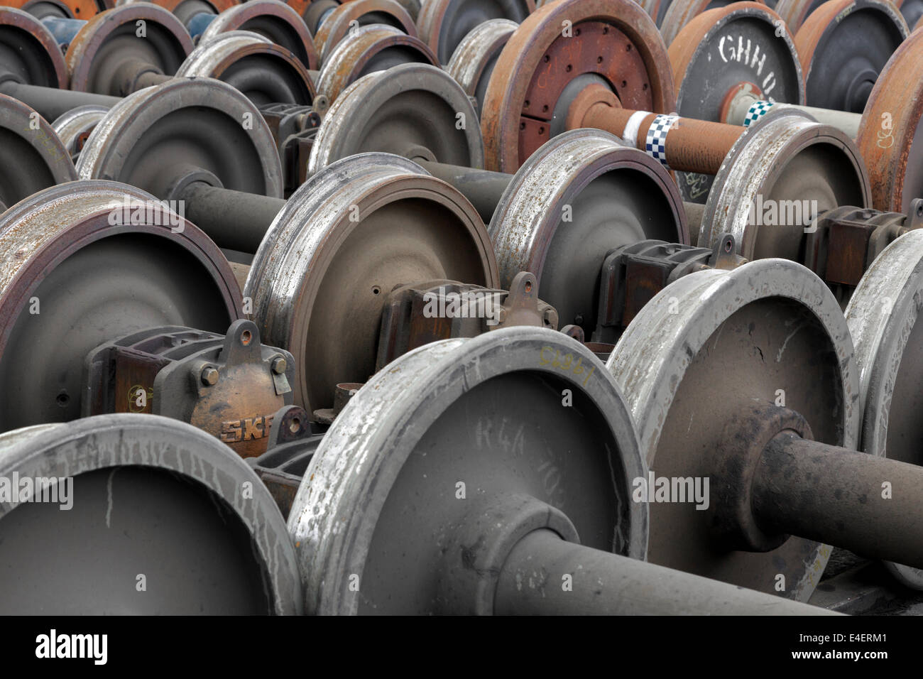 Rail wheels and axle hires stock photography and images Alamy