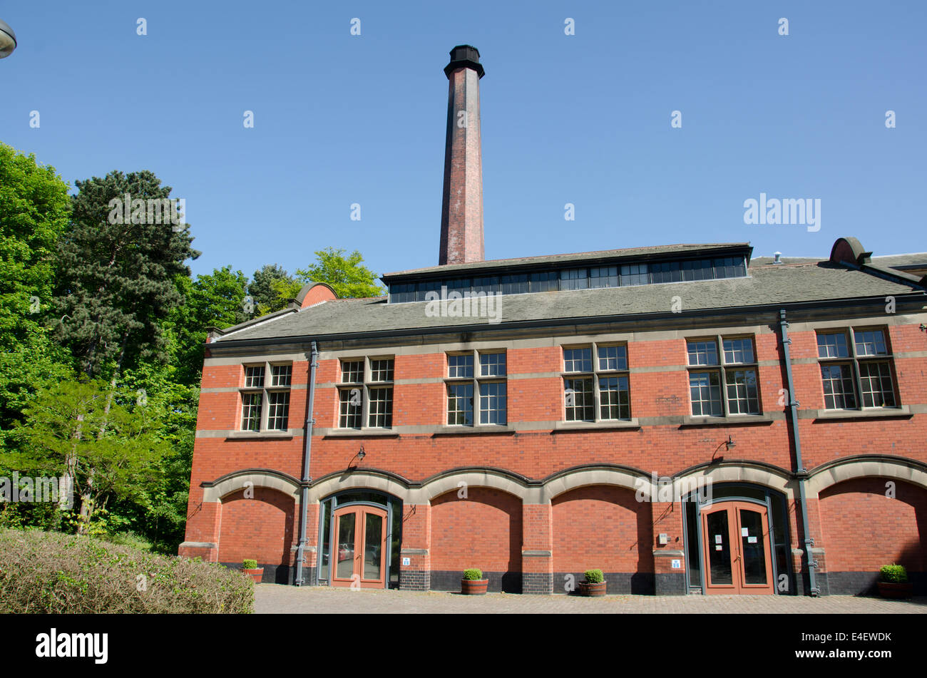 Boughton Pumping Station, an Edwardian building built by the Nottingham Water Company between 1905 and 1907 Stock Photo