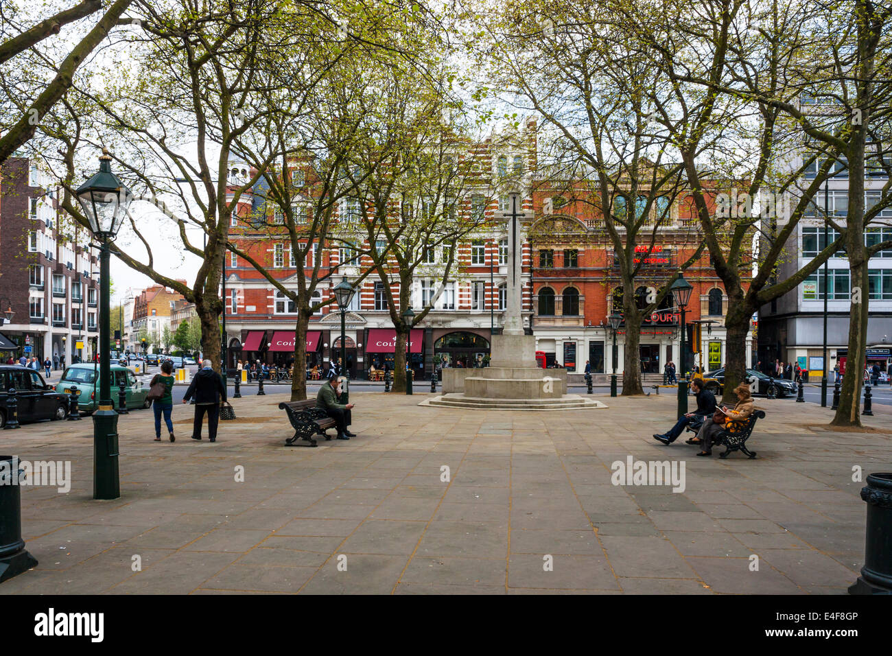 Sloane Square, London Stock Photo