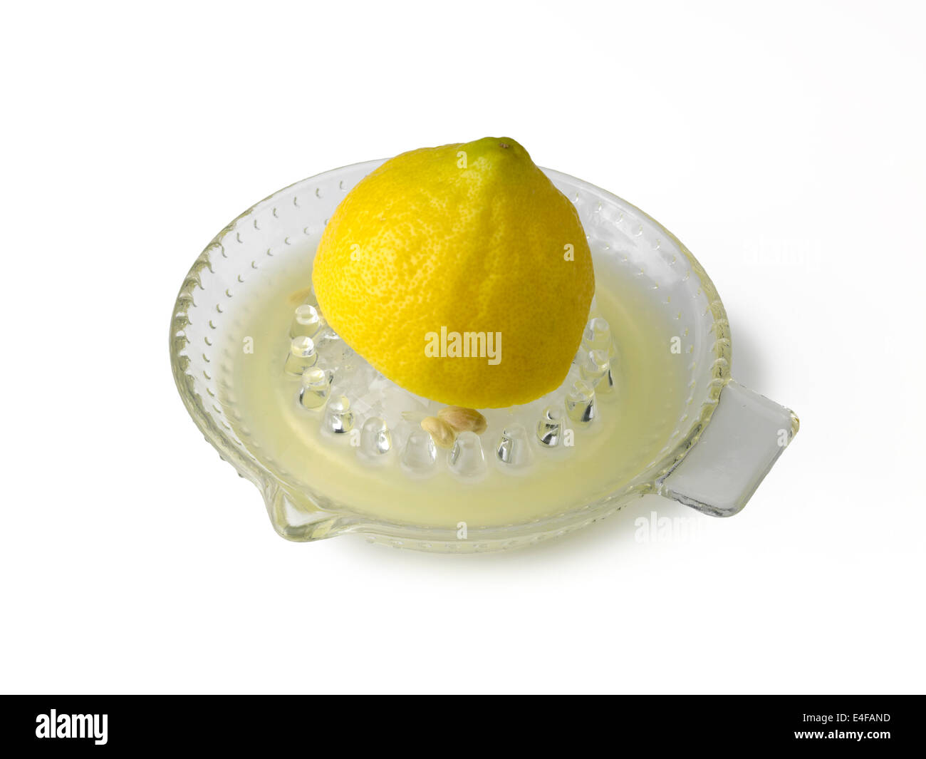 lemon & squeezer Stock Photo Alamy