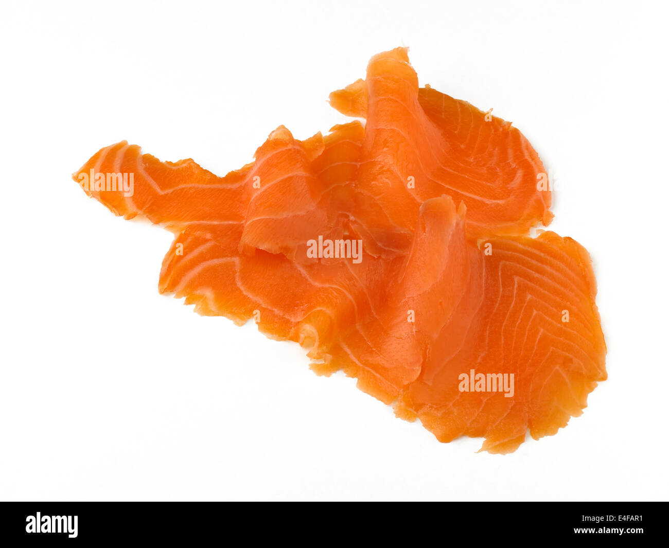 smoked salmon Stock Photo