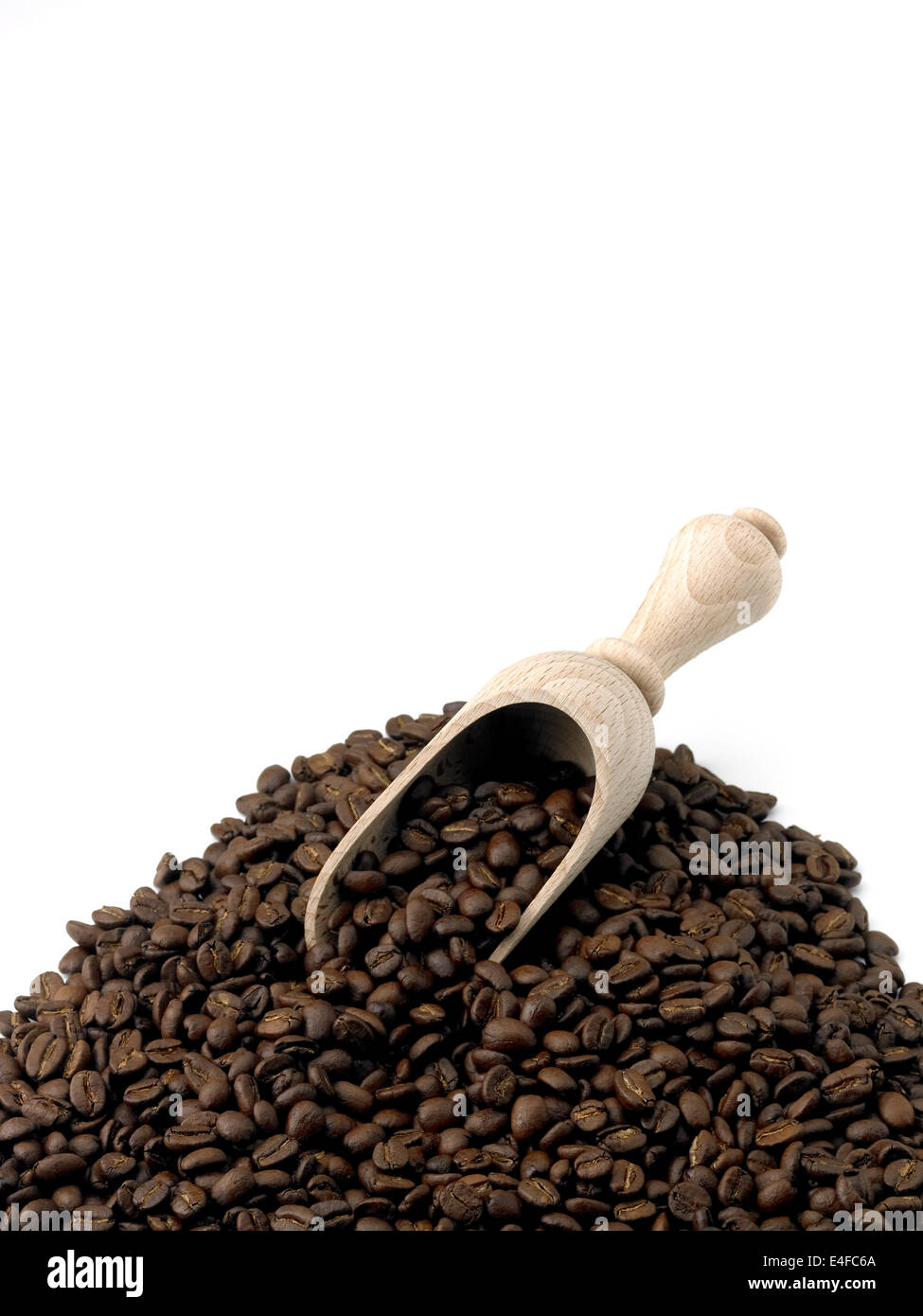 coffee beans & scoop Stock Photo Alamy