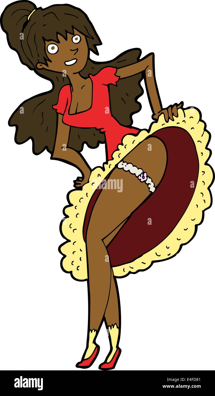 Cartoon Flamenco Dancer Stock Vector Image Art Alamy