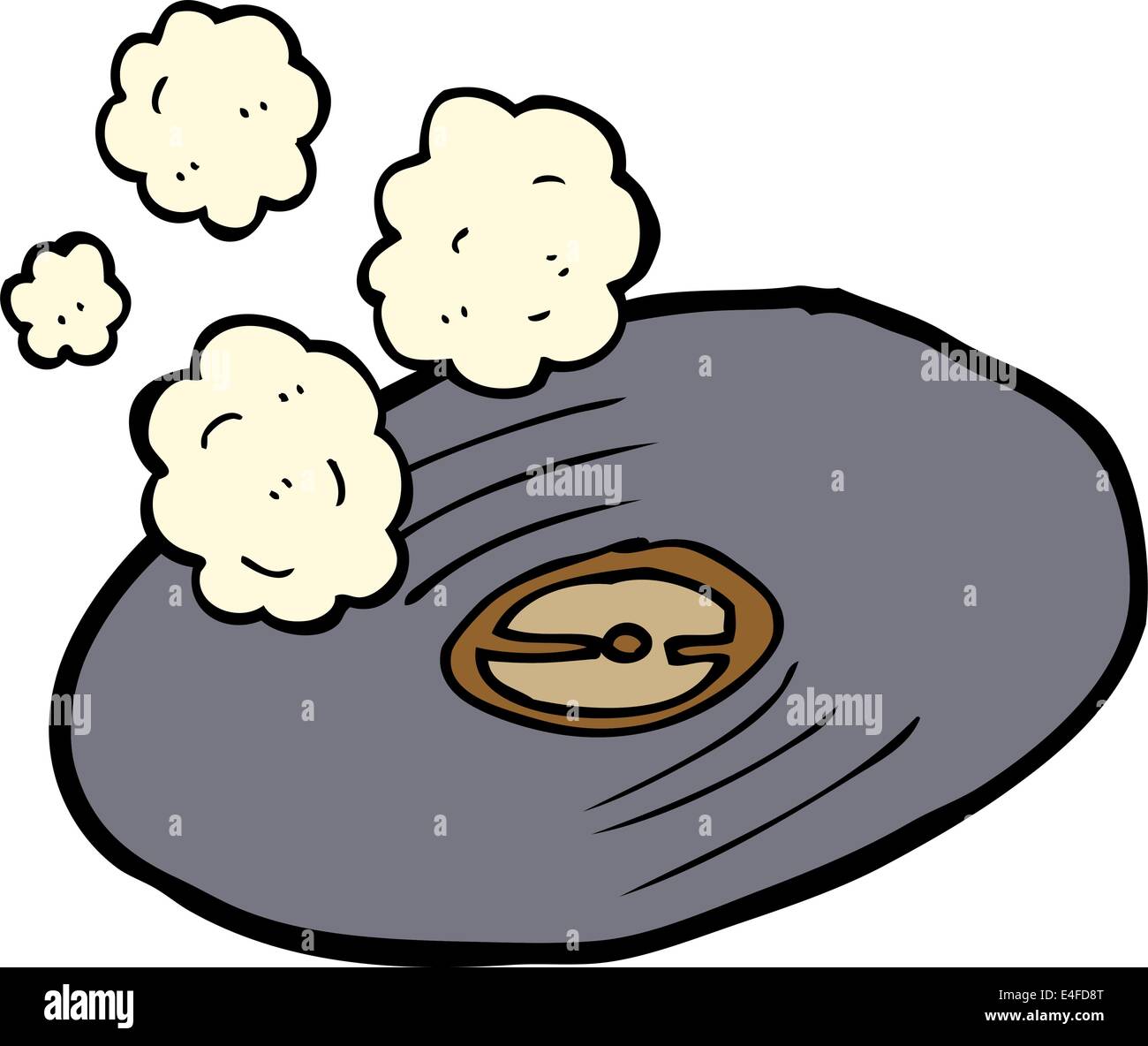 cartoon magic old vinyl record Stock Vector Image & Art - Alamy