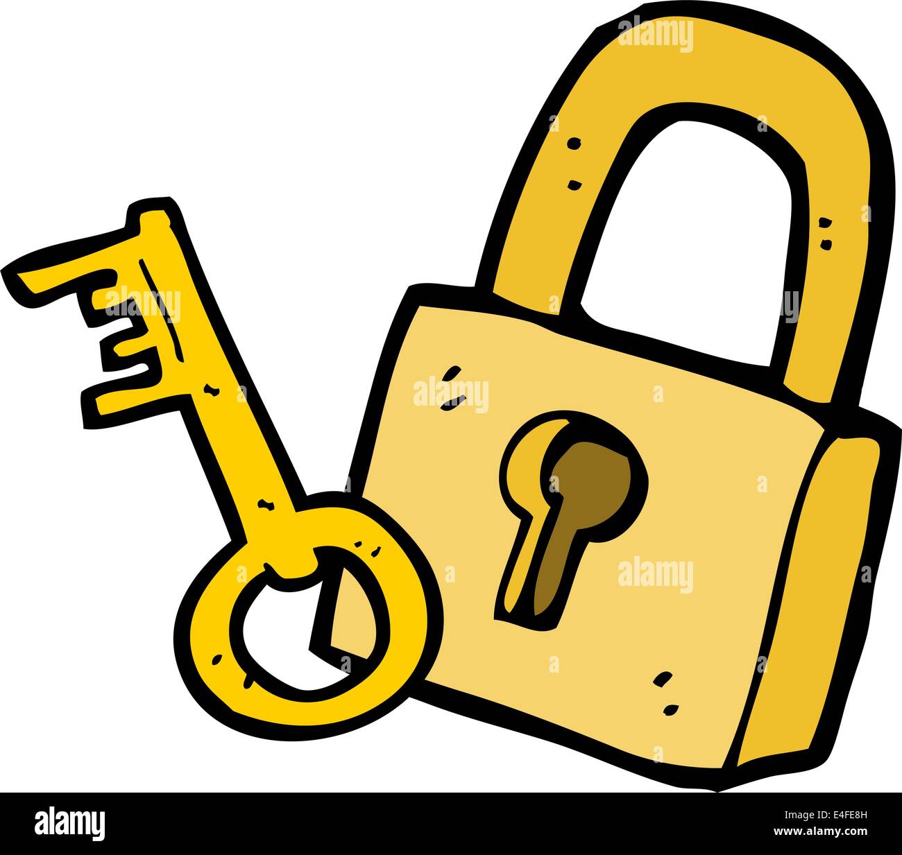 cartoon padlock and key Stock Vector Image & Art - Alamy cartoon padlock and key Stock Vector Image & Art - Alamy