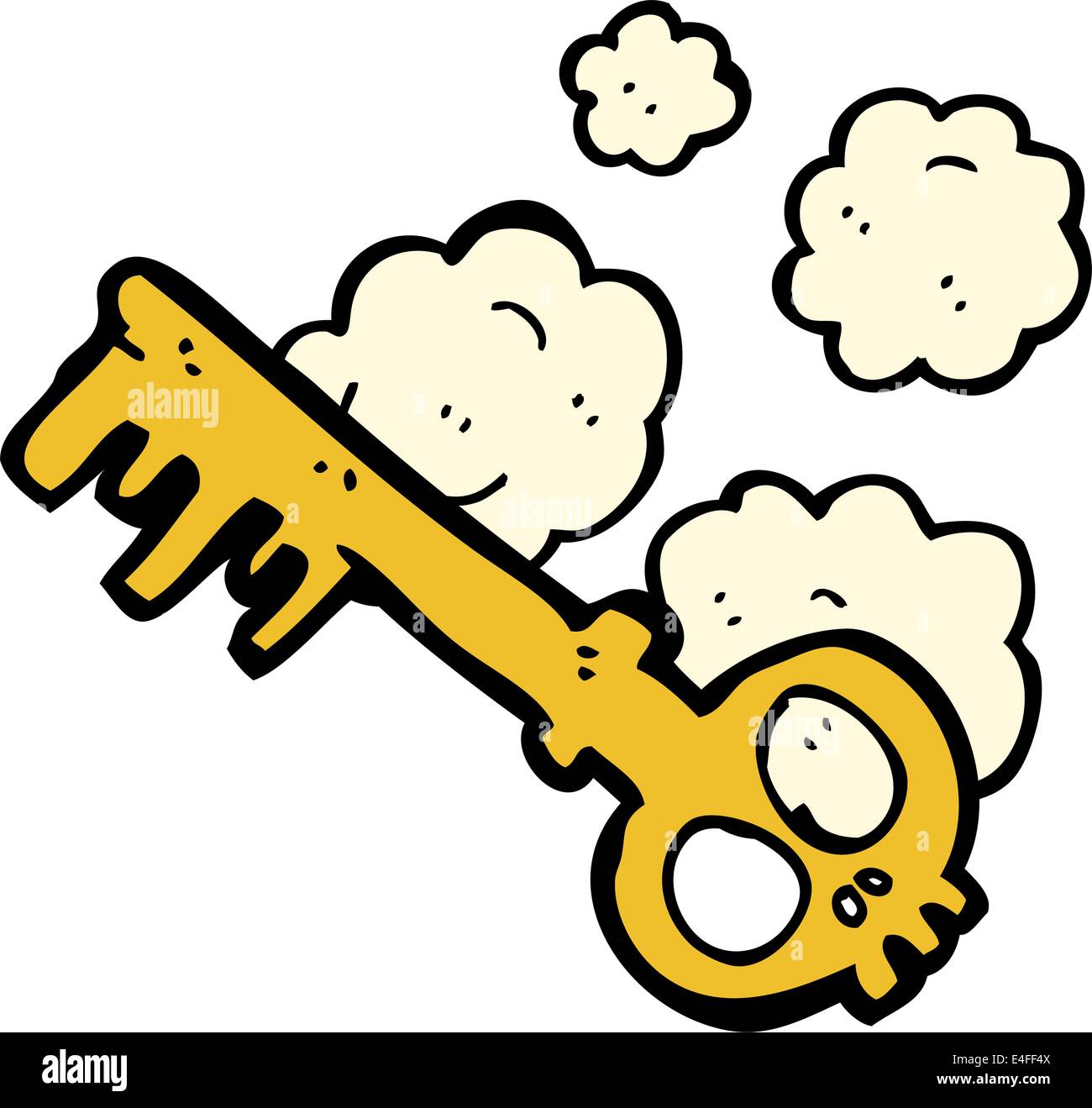 cartoon spooky key Stock Vector Image & Art - Alamy