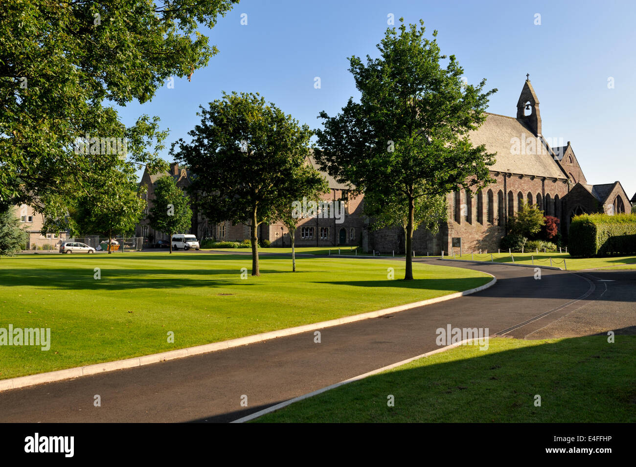 Christ College Brecon, Powys, mid-Wales, UK Stock Photo