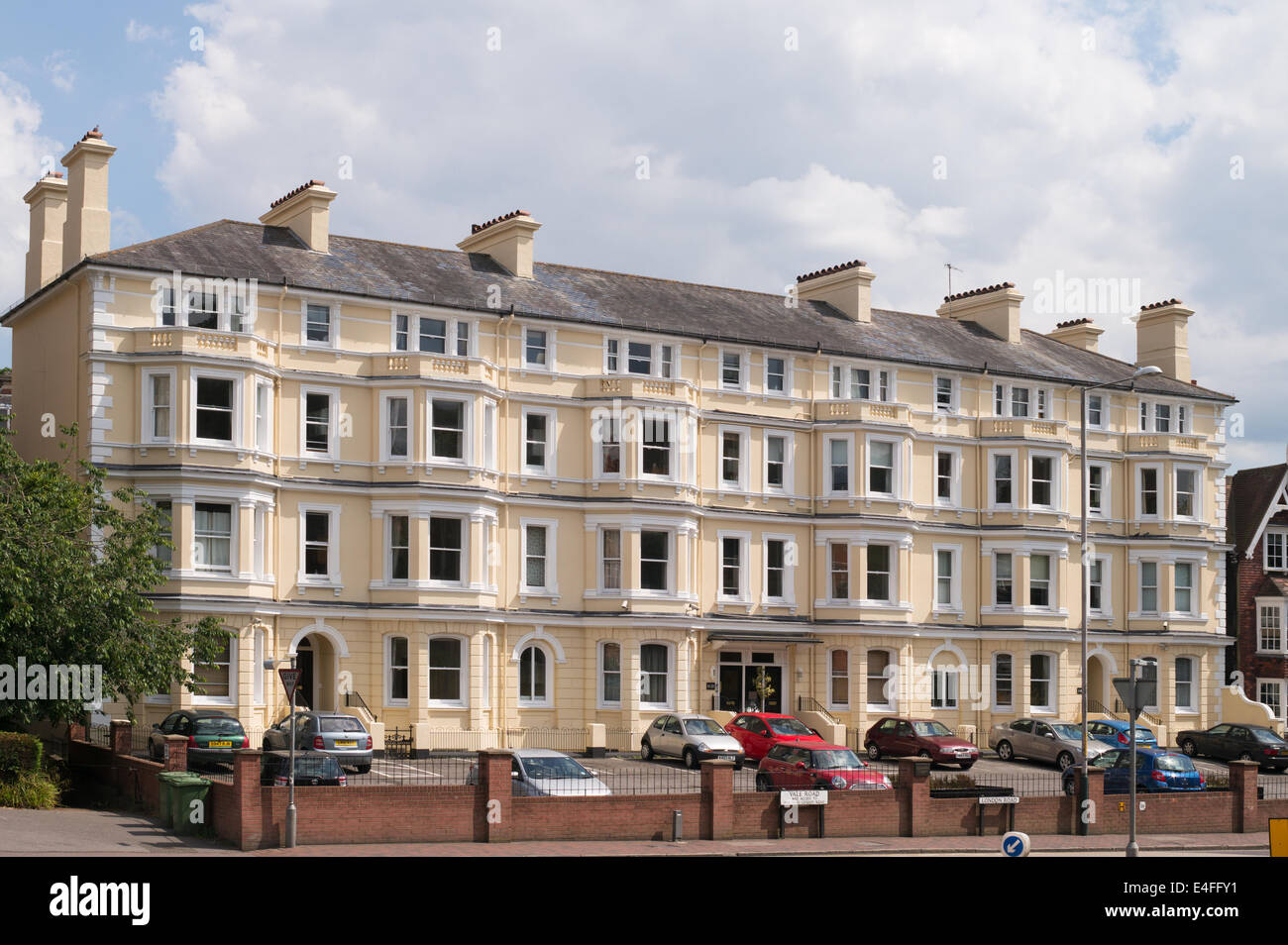 Victorian terrace converted into an apartment block Royal Tunbridge
