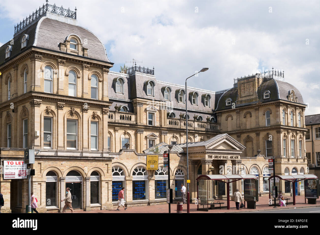 Great Hall Arcade Royal Tunbridge Wells, West Kent, England, UK Stock
