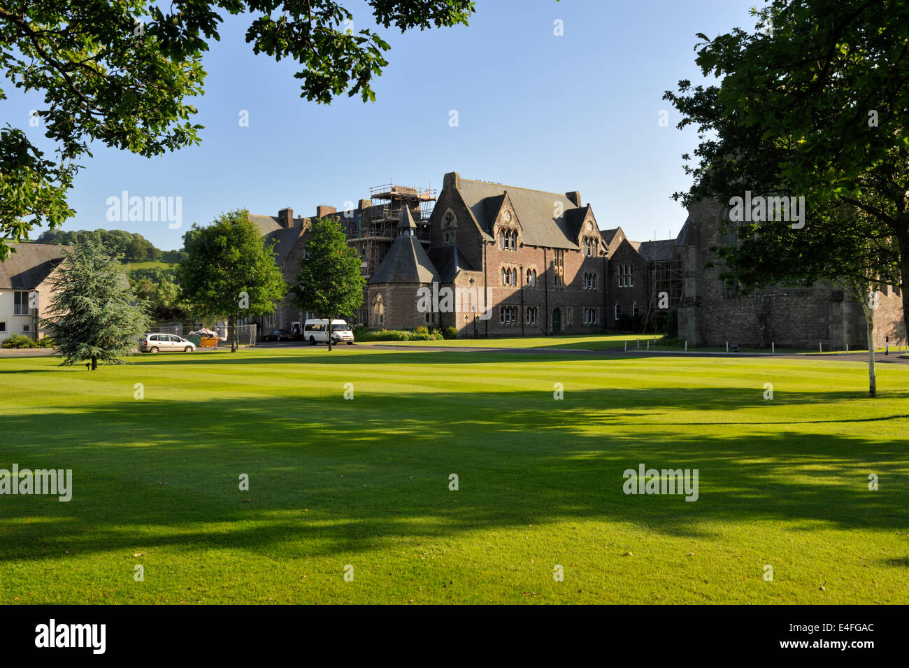 Christ College Brecon, Powys, mid-Wales, UK Stock Photo