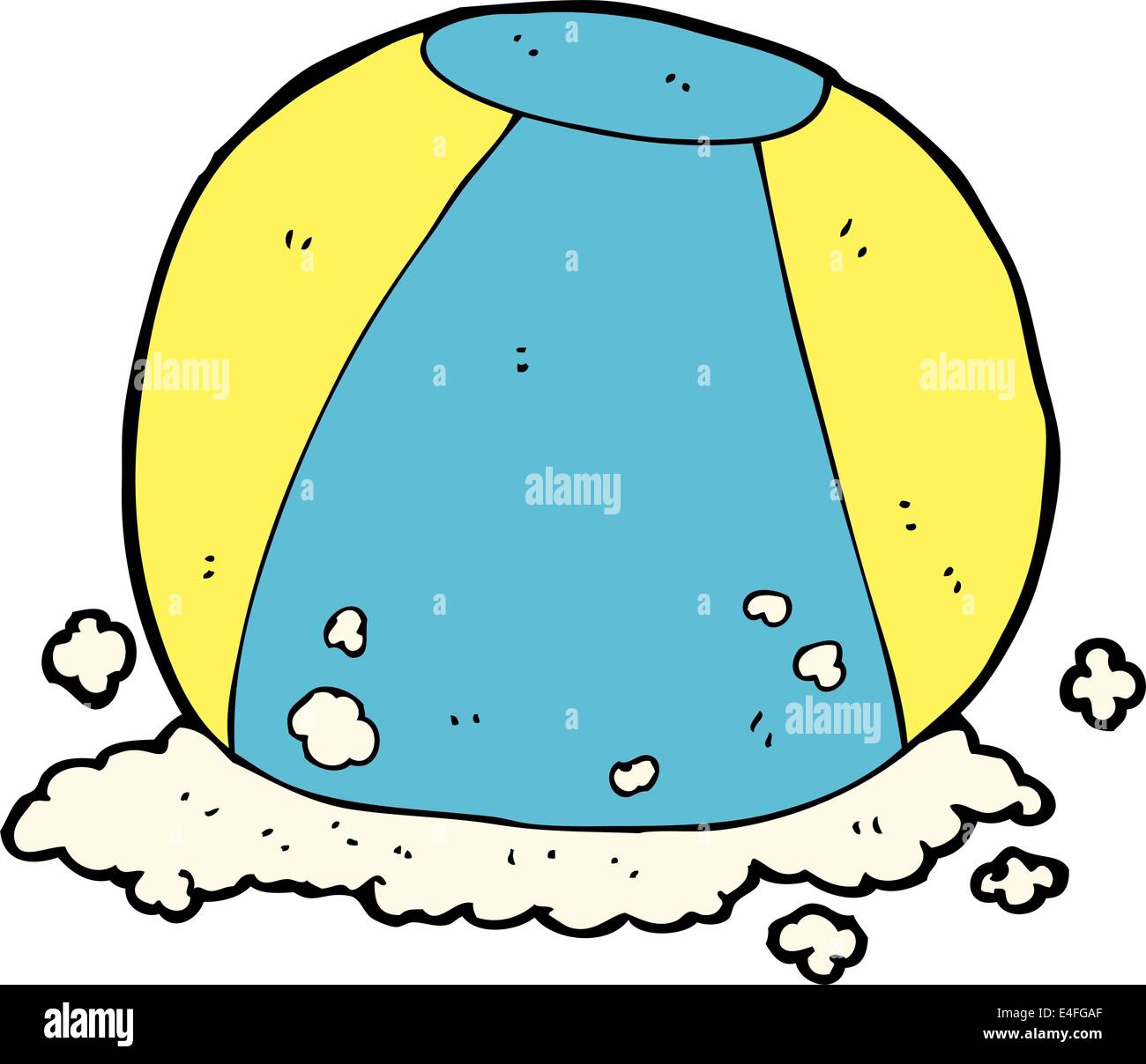 cartoon beach ball Stock Vector Image & Art Alamy