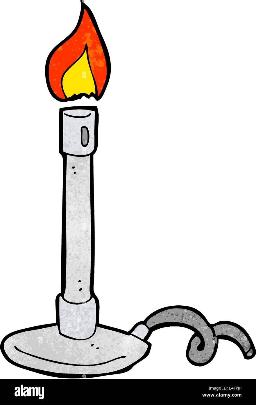 cartoon bunsen burner Stock Vector Image & Art - Alamy