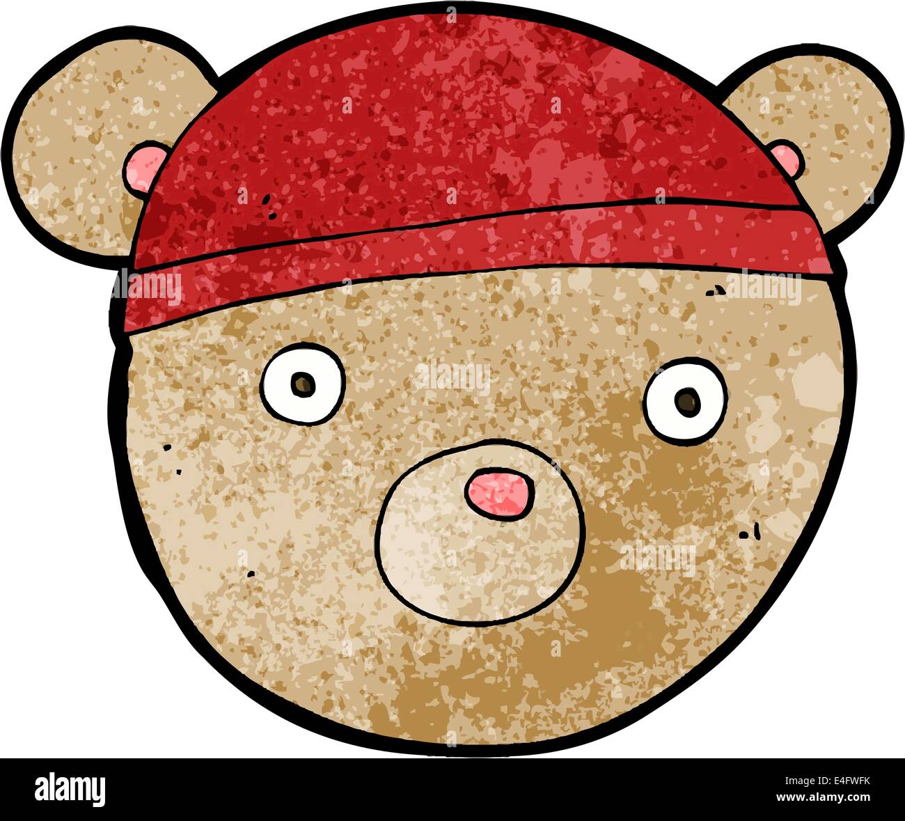 cartoon teddy bear hat Stock Vector Image & Art - Alamy