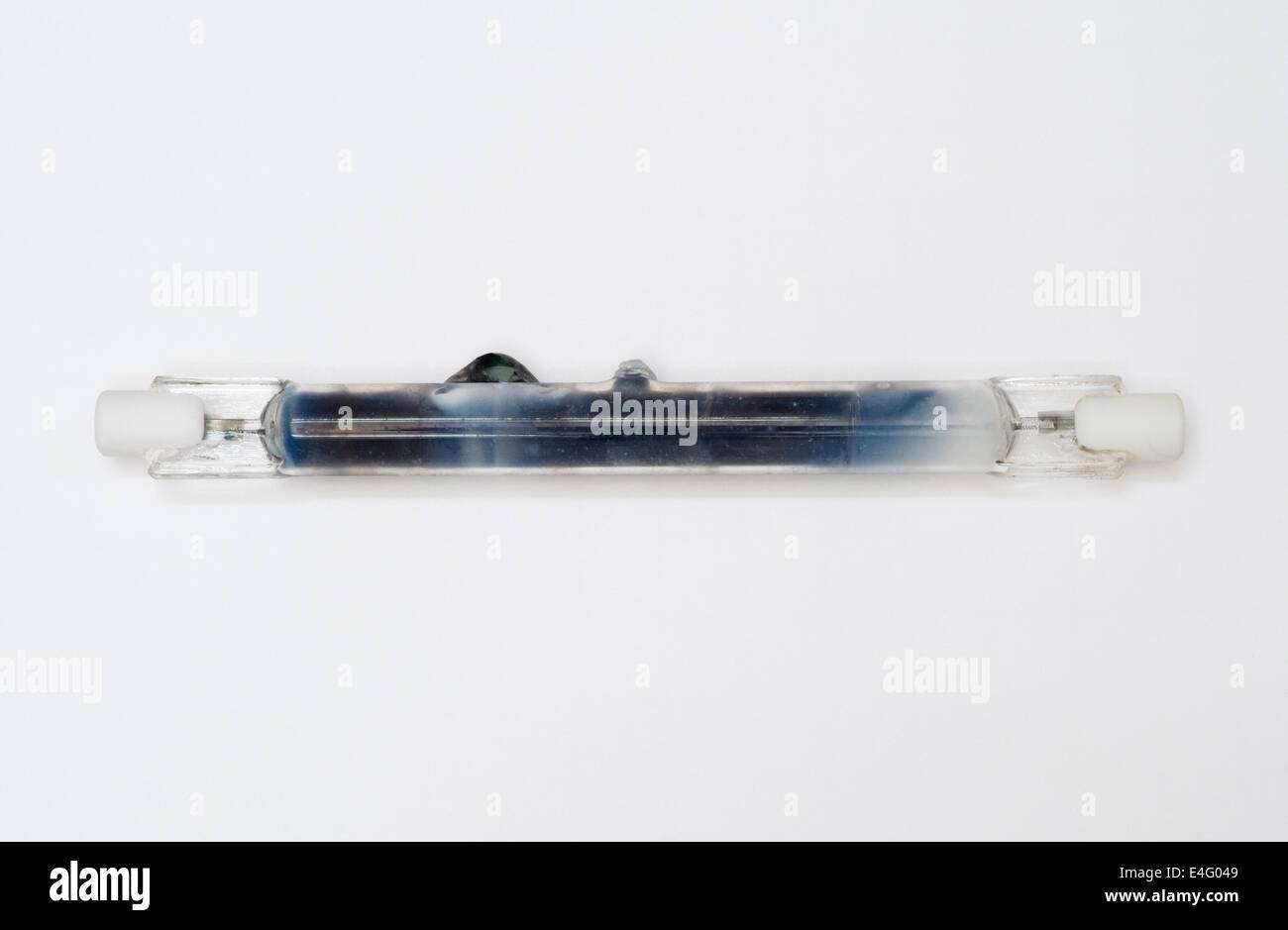 Burnt halogen bulb Stock Photo Alamy