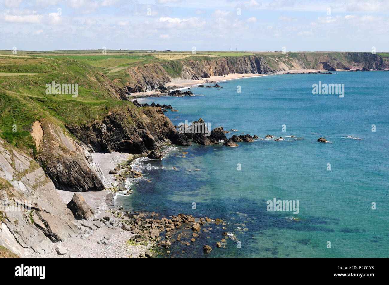 Marloes Sands Pembrokeshire Wales Stock Photo