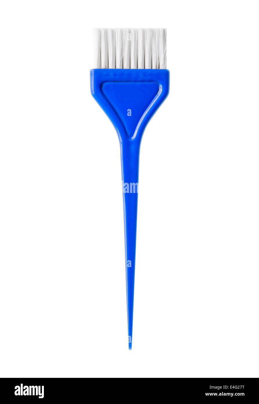Hair Dye Brush Stock Photo Alamy