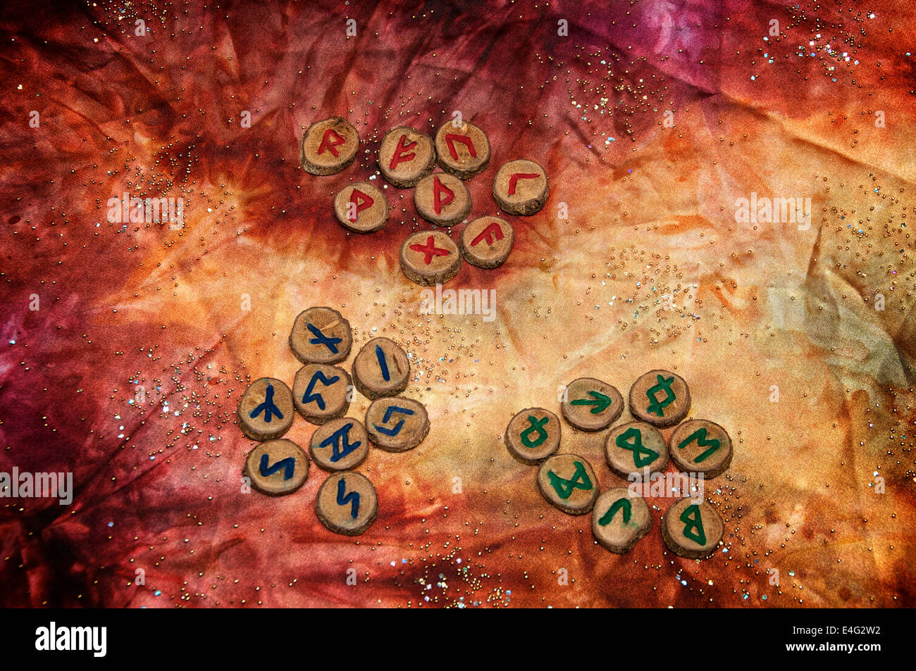 Random colorful symbols hi-res stock photography and images - Alamy