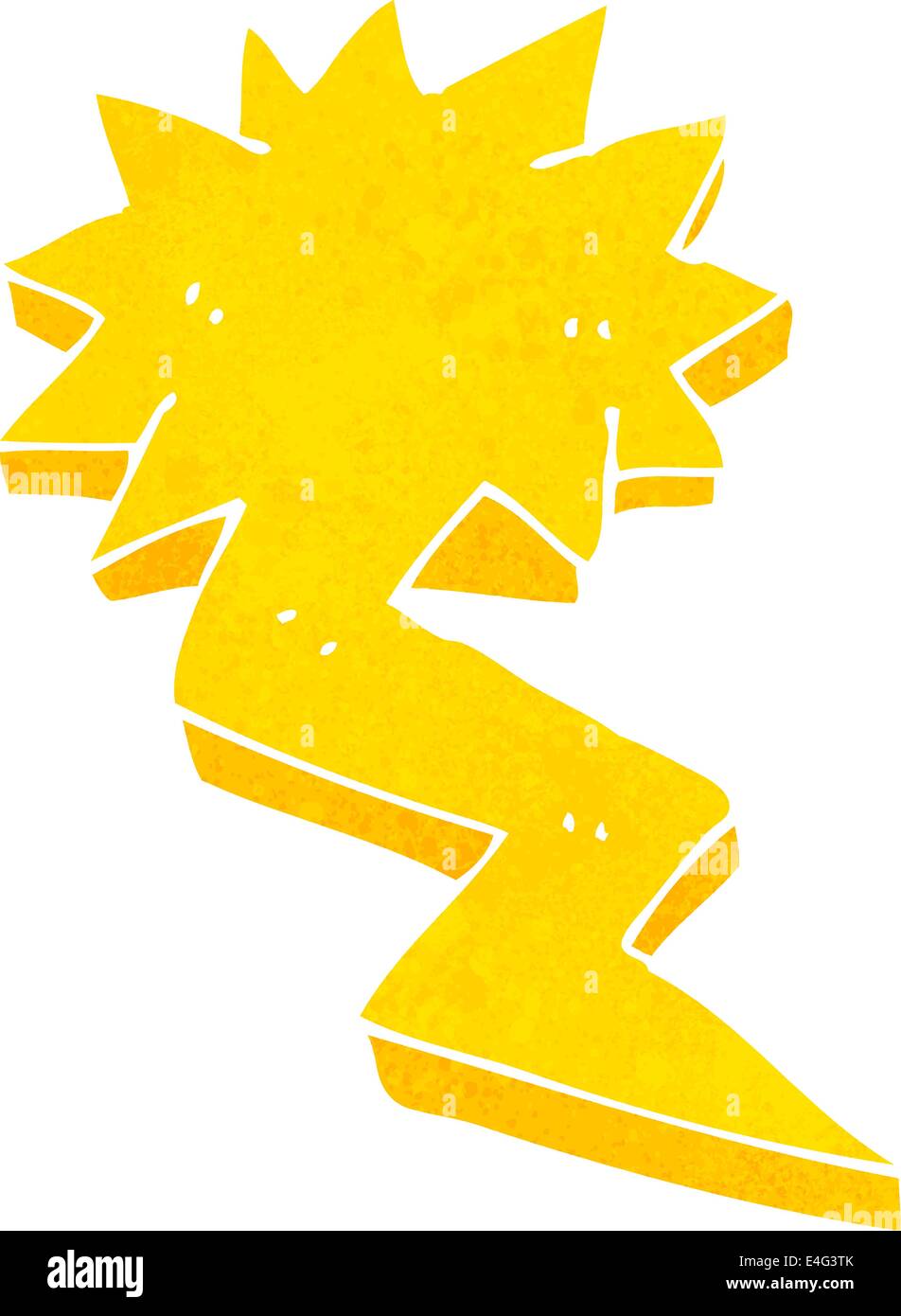 cartoon lightning bolt symbol Stock Vector Image & Art - Alamy