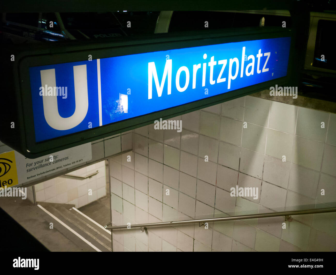 Moritzplatz in Berlin Germany Stock Photo