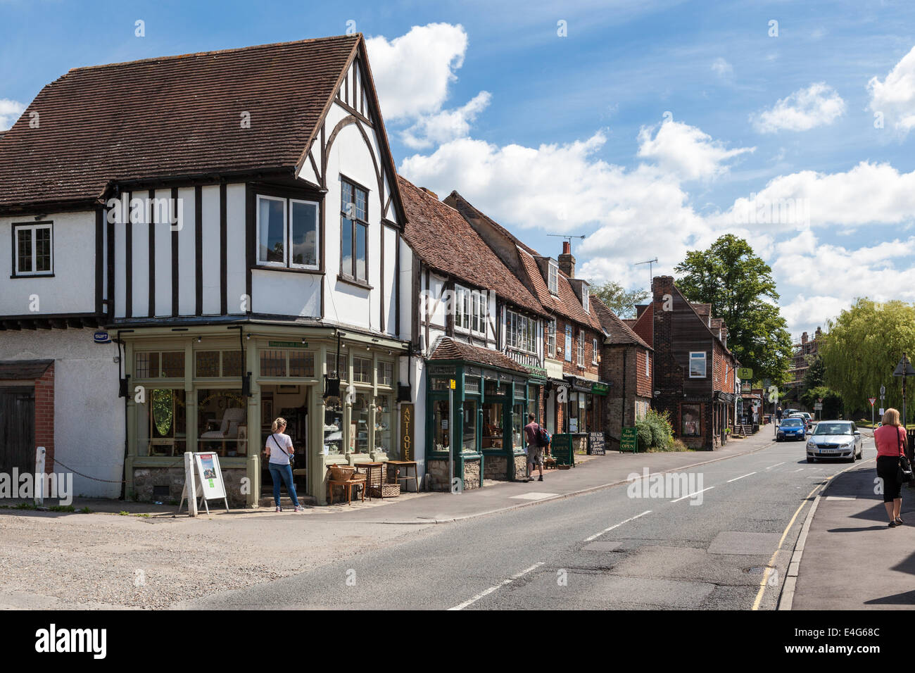 High Street, Otford, Kent, England, United Kingdom Stock Photo