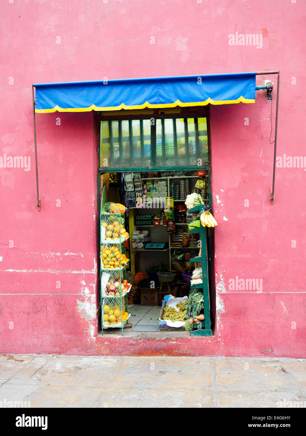 Little shop in the Barranco district - Lima, Peru Stock Photo