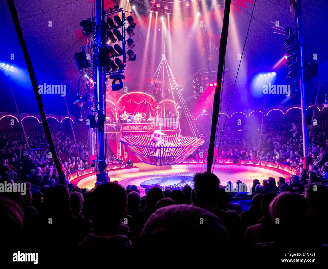 Circus tent interior hi-res stock photography and images - Alamy