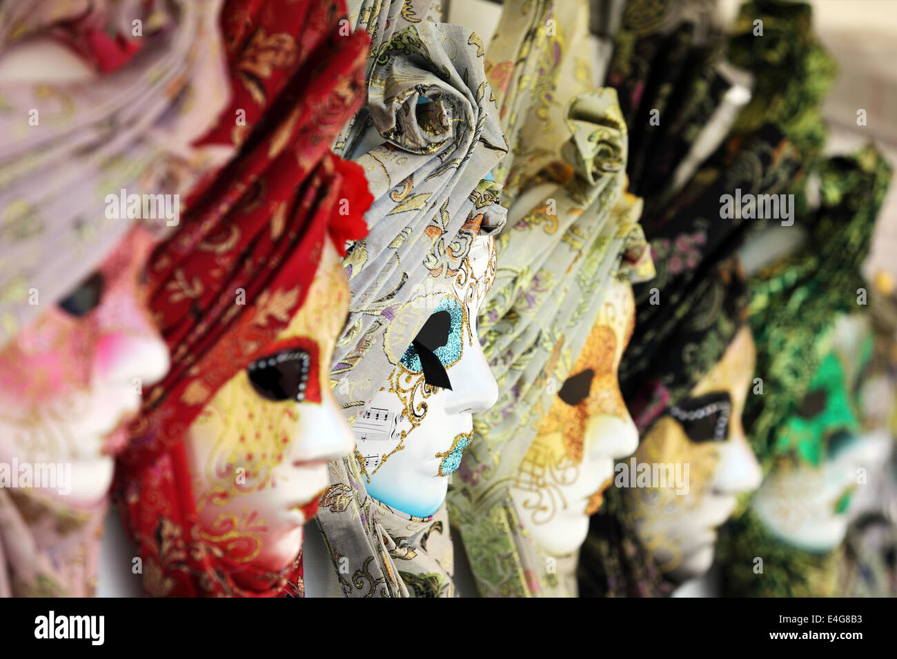 Carnival masks Stock Photo