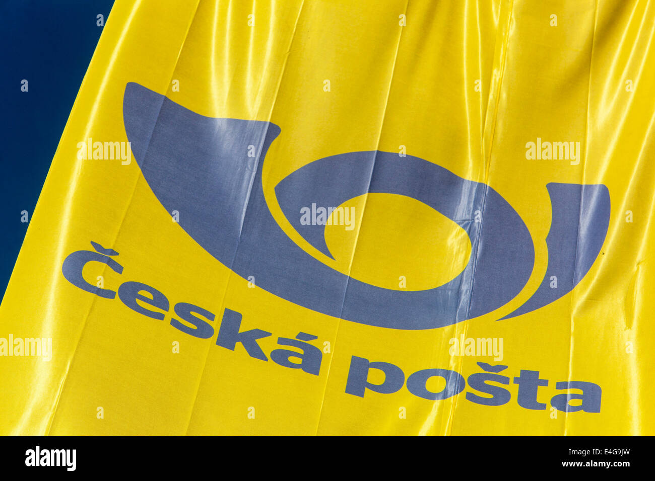 Ceska posta, Czech Post logo Stock Photo