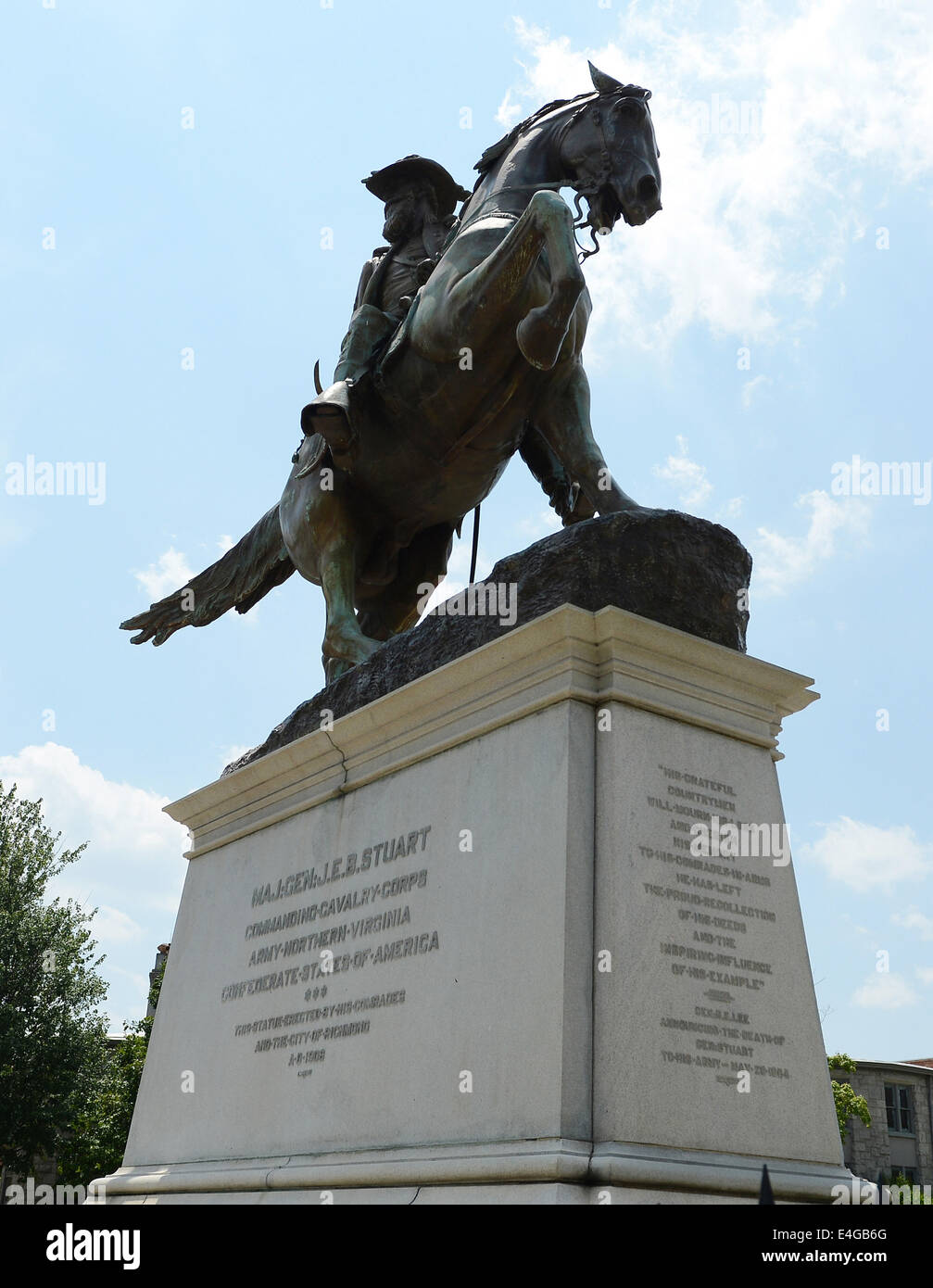 Richmond, VIRGINIA, USA. 7th July, 2014. 20140707 The J.E.B. Stuart
