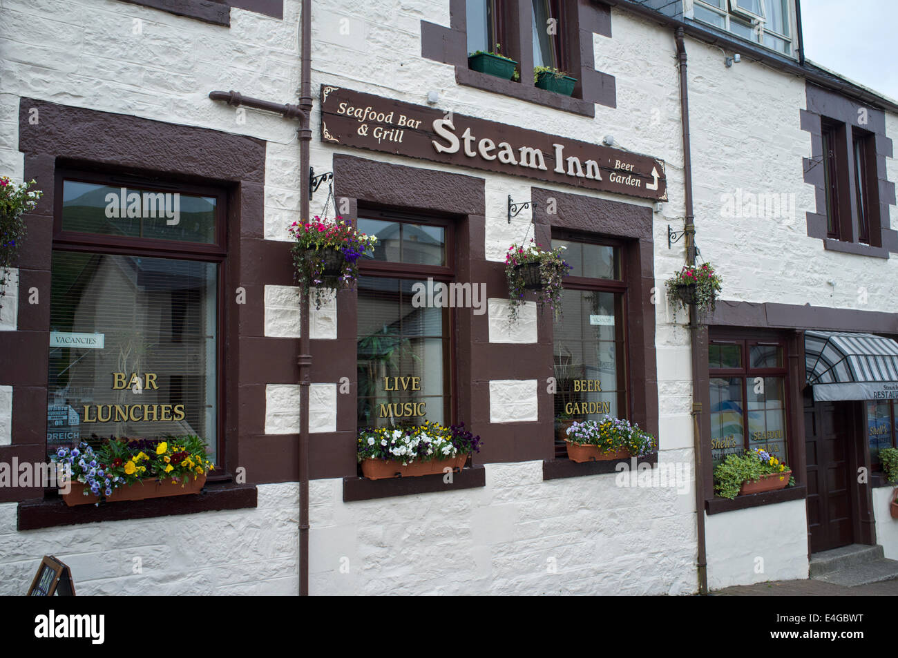 Steam Inn Mallaig Stock Photos Steam Inn Mallaig Stock Images