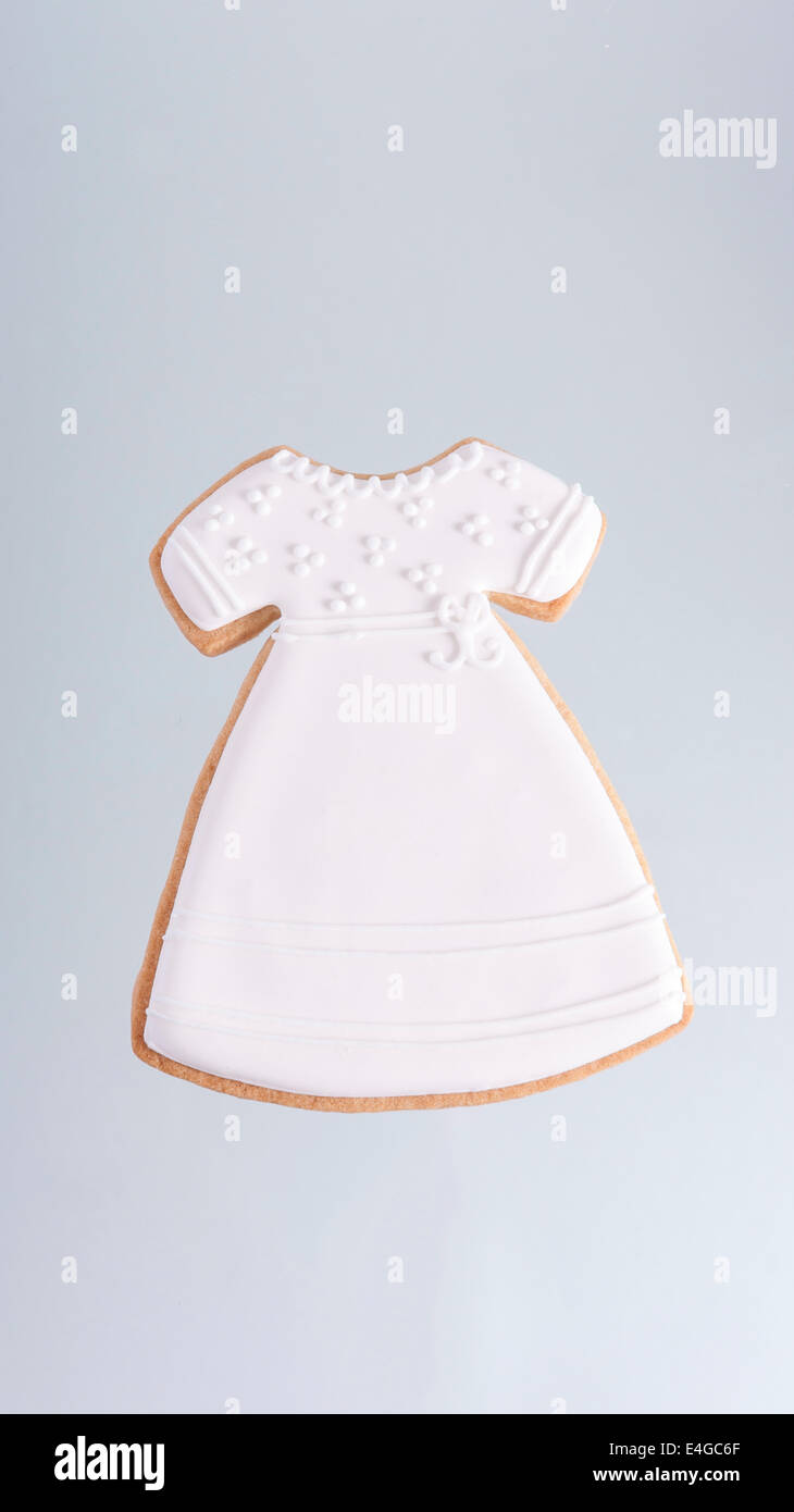 Cookies Female Robe Communion Cookie. Shaped Cookie Girl Dress. Image for cupcakes catalogs ...