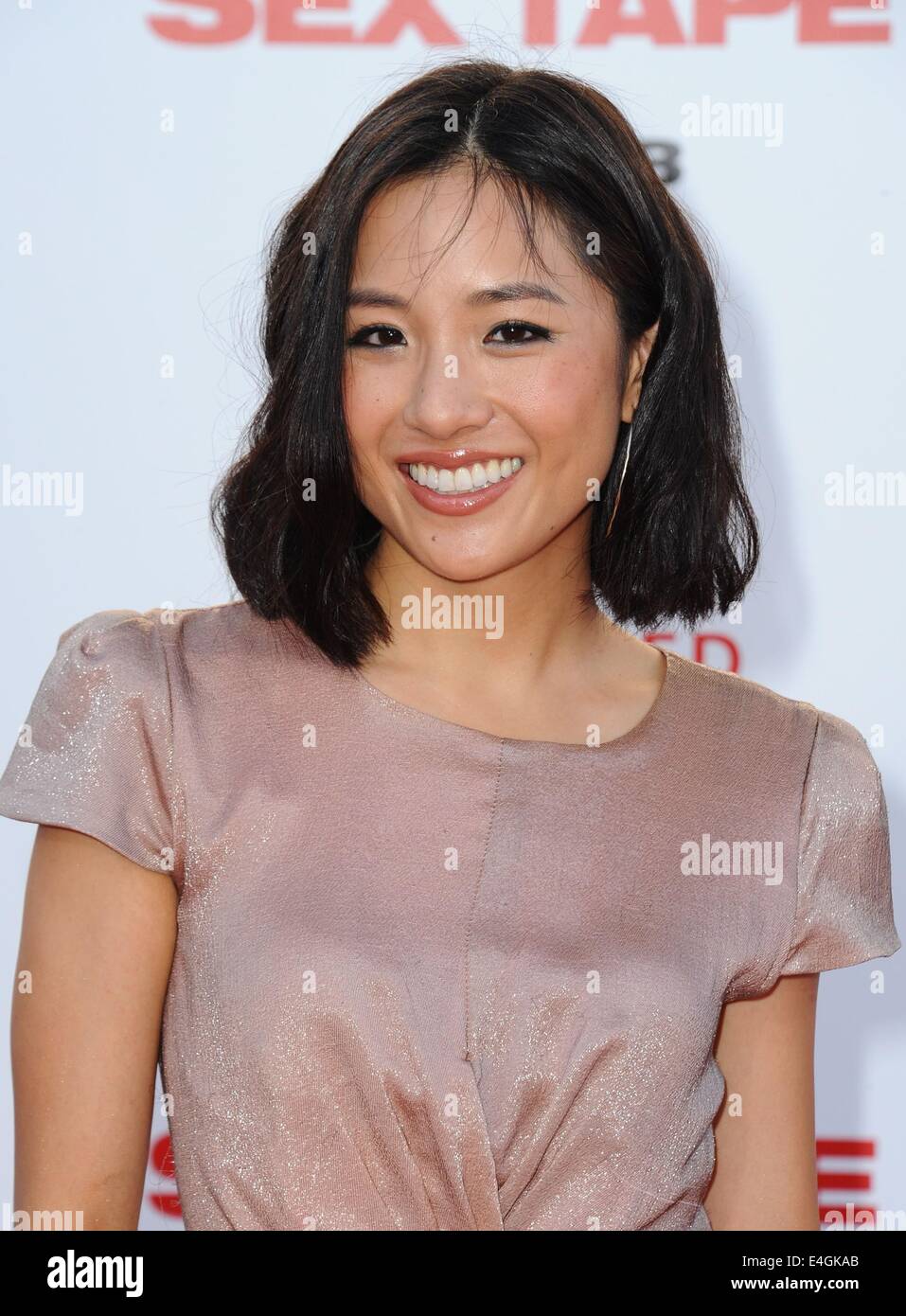 Los Angeles, CA, USA. 10th July, 2014. Constance Wu at arrivals for SEX  TAPE Premiere, The