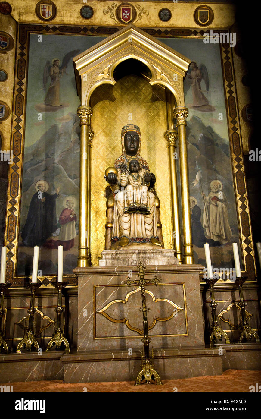 Cathedral of the Holy Cross and Saint Eulalia Stock Photo